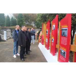 常德路桥集团党委理论学习中心组在浯溪河大捷旧址开展党史学习教育